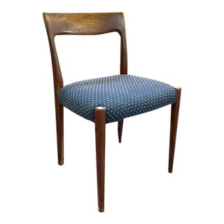 Mid Century Danish Side Chair, Desk Chair For Sale