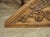 18th Century French Carved Oak Overdoor Pediment With Winged Cherub For Sale - Image 4 of 18