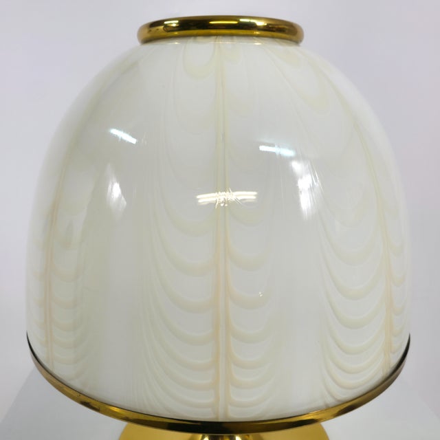 Murano Model F.Fabbian Mushroom Lamp from Mazzega, 1970s For Sale - Image 6 of 10