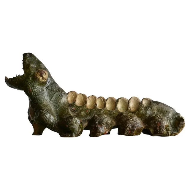 Mid-Century Studio Pottery Fantasy Creature in the style of Etie van Rees, 1950s For Sale - Image 10 of 10