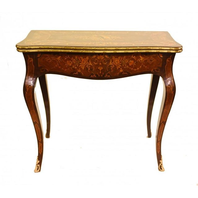 French Louis XVI Games Table For Sale - Image 11 of 16