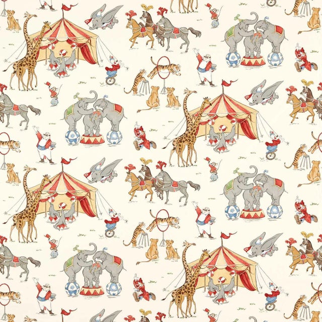 Sanderson Dumbo Fabric in Peanut Butter & Jelly - a Sample For Sale