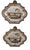 A Pair of 19th Century Painted Faience Plaques in the Style of Veuve Perrin For Sale - Image 4 of 12