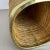 Mid-Century French Bauhaus Paper Bin in Rattan and Brass, 1960s For Sale - Image 17 of 18