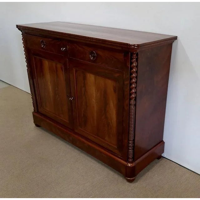 Restoration Period Mahogany Buffet, Early 19th Century For Sale - Image 3 of 18