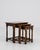 Set of 3 French Oak Nesting Tables, Circa 1970 For Sale - Image 14 of 14