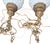 1960’s Hollywood Regency, Milk Glass, Swag Lamps - a Pair For Sale - Image 10 of 10