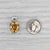 5.16ctw Cushion Citrine Diamond Halo Pendant 14k White Gold For Sale - Image 4 of 5
