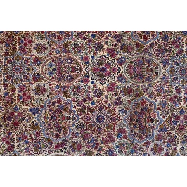 1900s Antique Persian Palace Lavar Kerman Rug For Sale In New York - Image 6 of 13