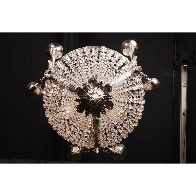 20th Century Biedermeier Basket Chandelier For Sale - Image 4 of 10