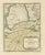 Antique Map of the Languedoc Coast Between Agde and Sète Cette, 1764 For Sale