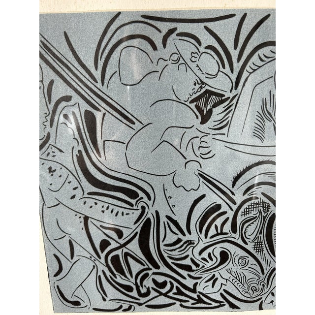Pablo Picasso, La Picque, 1960s, Linocut For Sale - Image 3 of 10