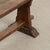 Early 20th Century French Chestnut Trestle Bench For Sale - Image 12 of 13