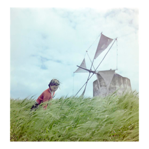Toni Frissell 'A Windmill in Portugal'' Archival Pigment Print Framed in Black