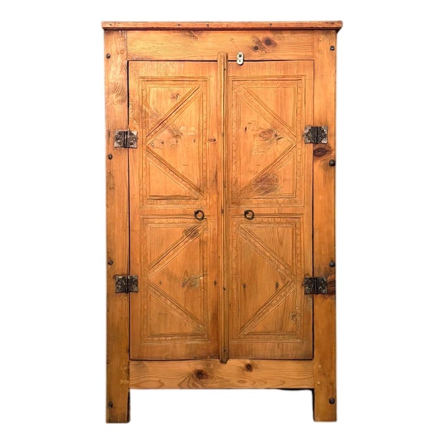19th Century Fir Cabinet, 1800s For Sale