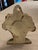 American Vintage 1930s Hubley Bouquet Cast Iron Doorstop For Sale - Image 3 of 5