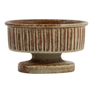 Stig Lindberg Gustavsberg Footed Dish For Sale