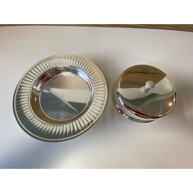 High-End Butter Dish from Armand Frénais, 1890s For Sale - Image 3 of 11