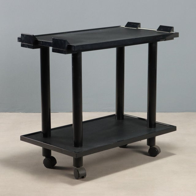 Vintage Plastic Kitchen Trolley from Kartell, Italy, 1980s For Sale - Image 10 of 10