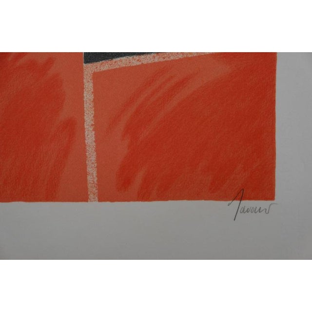 Albert Zavaro, Bouquets of Anemones, Lithograph For Sale - Image 7 of 8