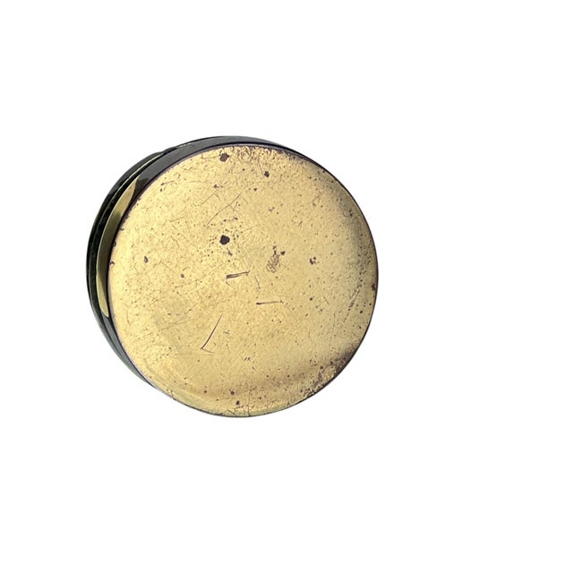 Mid 20th Century Attributed Leon Rosen Pace Solid Brass Glass Side Table For Sale - Image 12 of 15