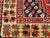 Vintage Turkish Village Area Rug, Hand-Knotted Wool, Red & Navy, 1950s, 3' x 5' For Sale - Image 11 of 15