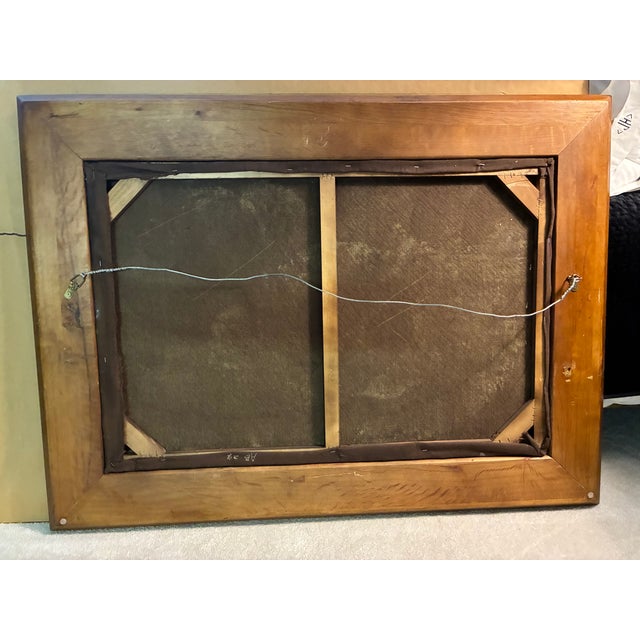 Wood 19th Century Eng Equestrian Portrait, Painting For Sale - Image 7 of 8