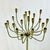 Olive Late 1800s Antique French Art Nouveau Monumental Candelabras, Floor Candle Stands- A Pair. For Sale - Image 8 of 12