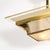 Atelier Petitot Art Deco Machine Age Polished Brass Glass Rod Chandelier by Petitot For Sale - Image 4 of 18