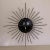Mid Century Iron Starburst Mirror For Sale - Image 9 of 10