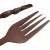Vintage Wall Decor Large Wooden Fork Spoon Set- a Pair For Sale - Image 4 of 7