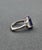 4.21 Ct Gubelin/Gia Certified Nh Color Change Sapphire & Diamond Ring Size 6.5 For Sale - Image 9 of 12