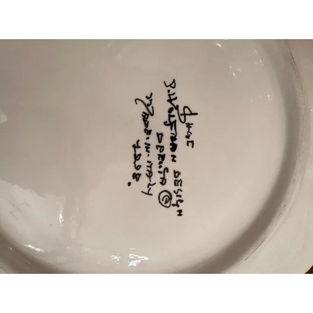 Italian Williams Sonoma Sage Napa Dinner Plate For Sale - Image 3 of 5