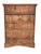 Antique New England Chippendale Chestnut Six Drawer Tall Chest on Bracket Feet For Sale - Image 12 of 12