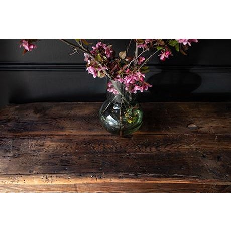 19th Century Reclaimed Wood and Copper Console Table For Sale - Image 14 of 18