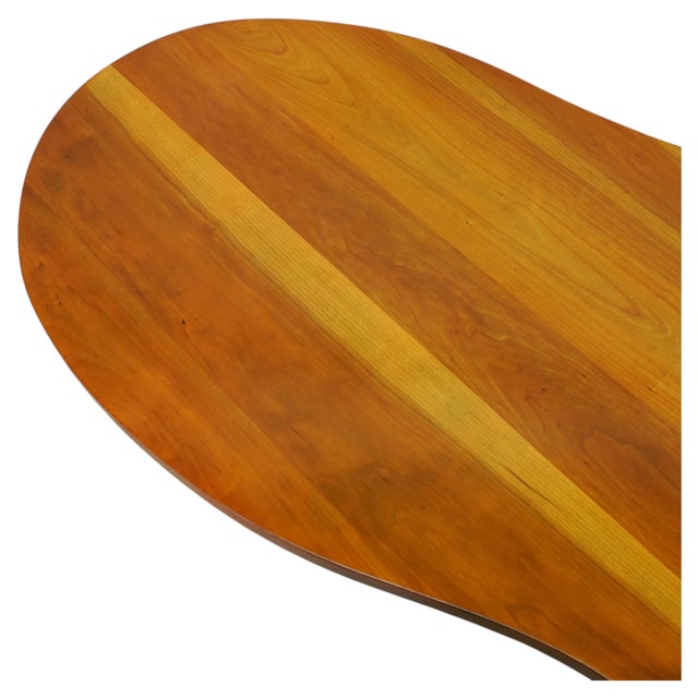 Brown Freeform Walnut Brass Coffee Table, Model 1759 by t.h. Robsjohn-Gibbings, 1950s For Sale - Image 8 of 18