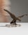 1900s French Bronze Eagle Sculpture on Marble Base For Sale - Image 4 of 15