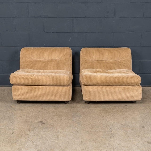 Vintage Italian Amanta Modular Sofa by Mario Bellini for B&B Italia, 1980, Set of 5 For Sale - Image 13 of 18