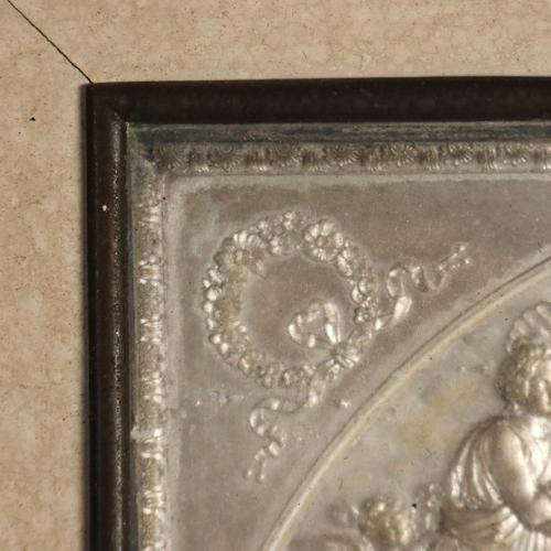Giuseppe Ferraris, Bas-Relief, Metal For Sale - Image 9 of 13