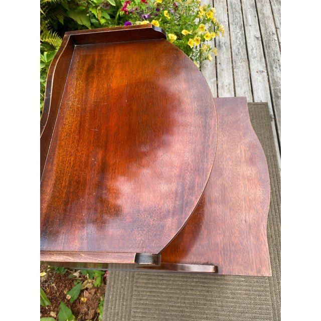 1960s Drexel Nightstands End Tables Vintage of Mahogany Pair For Sale - Image 5 of 10