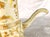 This is a matte white Tressemanes & Vogt Limoges Chocolate Pot with an all over gold painted spout and a raised gold...