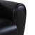 Modern Sumo Leather Two-Seater Black Sofa by Brühl For Sale - Image 3 of 13