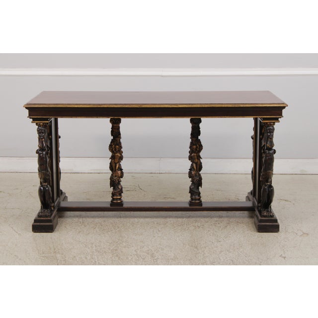 Age: C.1860’s Details: Fine Carved Details High Quality Construction Features Winged Maiden Supports Legs Nicely Finished...