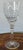 Glass 1990s Rogaska Queen Crystal Wine Glass Cut Floral Stemware Slovenia For Sale - Image 7 of 7
