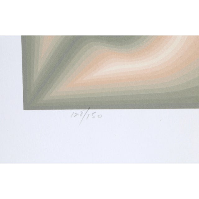 Op Art Precession, Roy Ahlgren Screen Print For Sale - Image 3 of 6