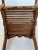 Antique Handmade Wood Chair with Slat Seat For Sale - Image 12 of 13