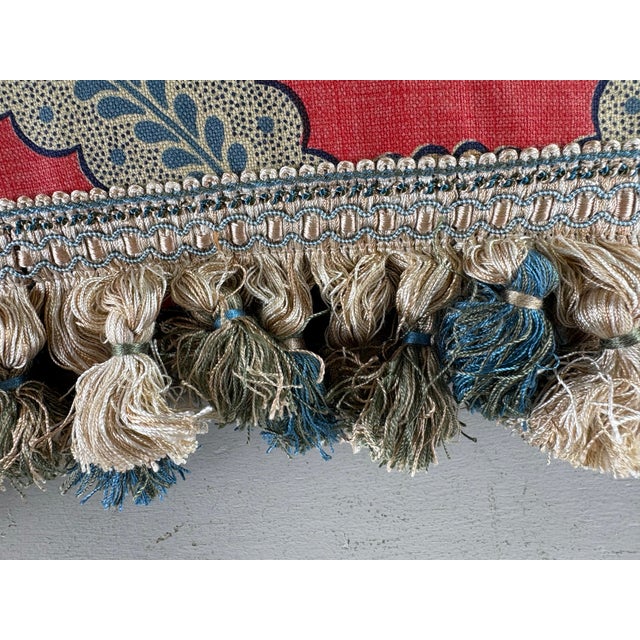 Textile Vintage Brunschwig & Fils French Country Cotton Print Pillows/ Pair For Sale - Image 7 of 10