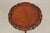 English Vintage Revolving Mahogany Pie Crust Tilt Top Table For Sale In Philadelphia - Image 6 of 18