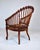 Chestnut Antique Late 19th Century George Hunzinger "Lollipop" Chair For Sale - Image 8 of 13