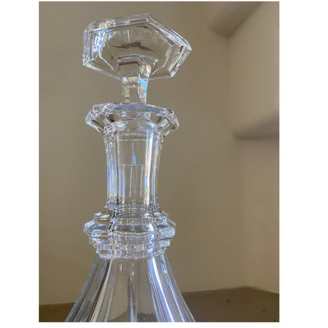 Mid-Century Modern 1980s Baccarat Harcourt 1841 Decanter For Sale - Image 3 of 5
